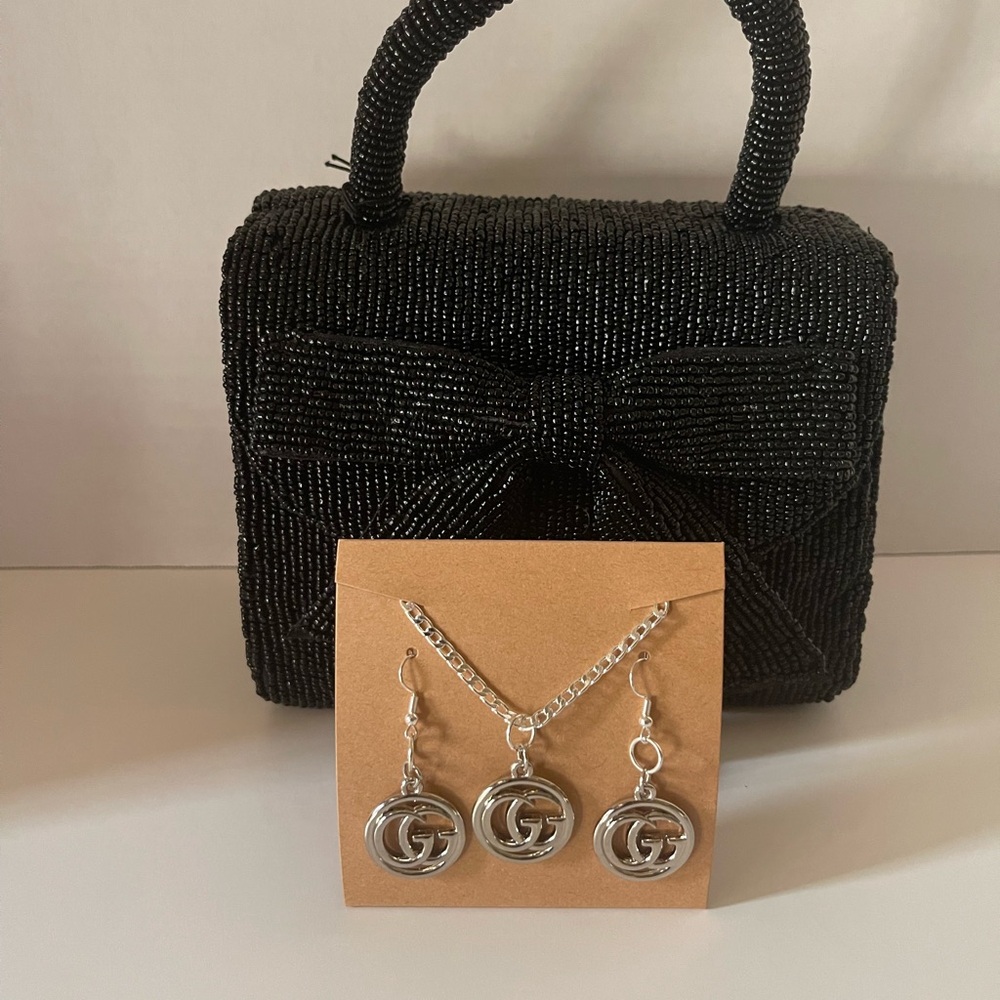 Upcycled GG Silver Jewelry Set